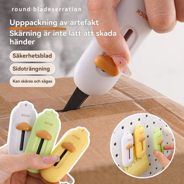 Mini Säkerhetskniv "Anka" – Magnetisk & Bärbar Paketöppnare