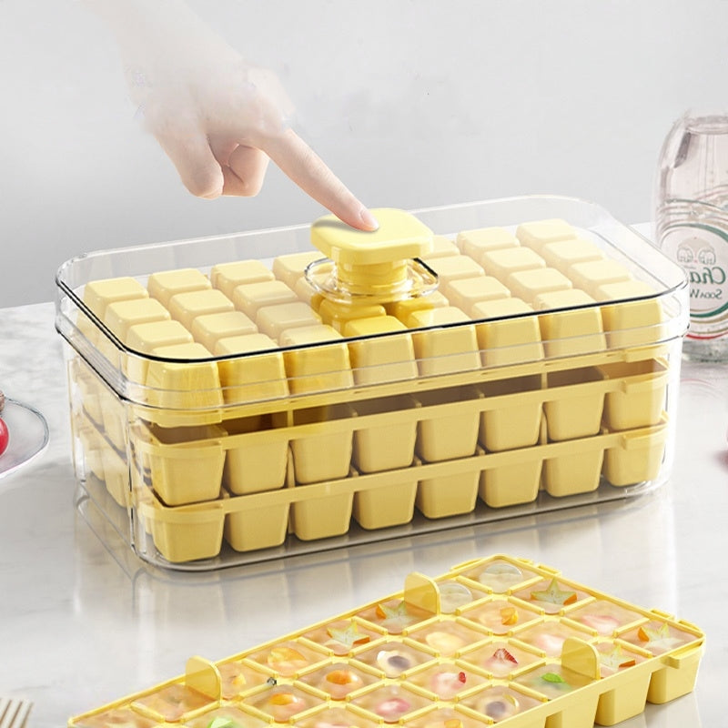 Isbitsform med förvaringslåda och snabbfrigöring