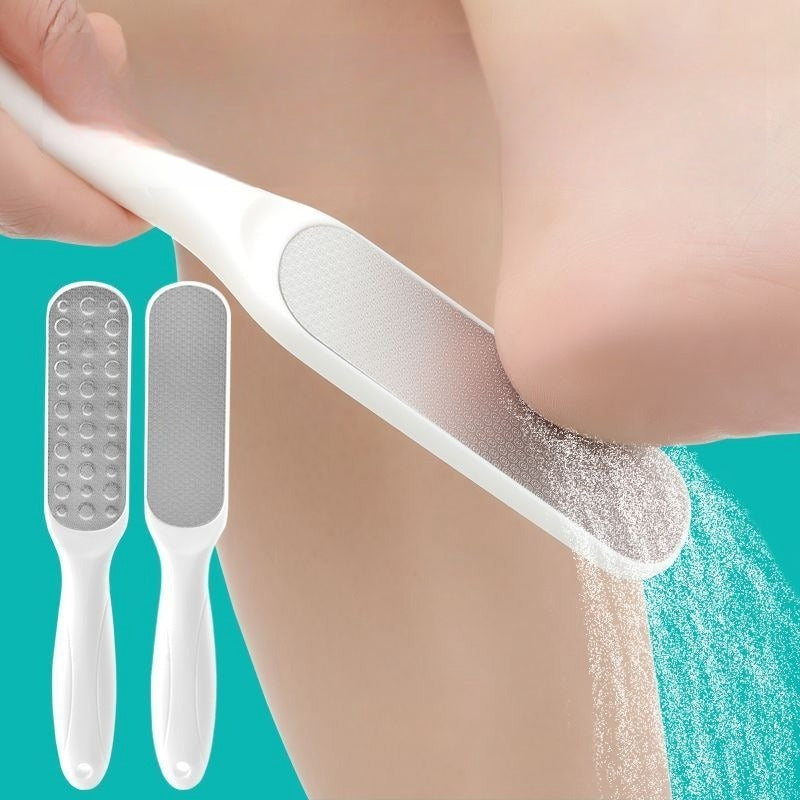 Professionell Dubbelsidig Fotfil – För silkeslena fötter på minuter!