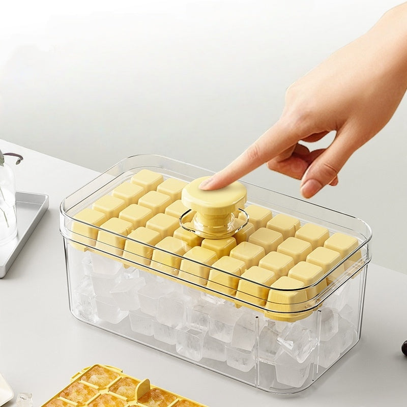 Isbitsform med förvaringslåda och snabbfrigöring