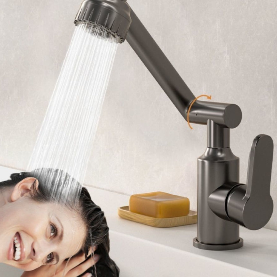 Flexibel och roterande tvättställsblandare (360°)