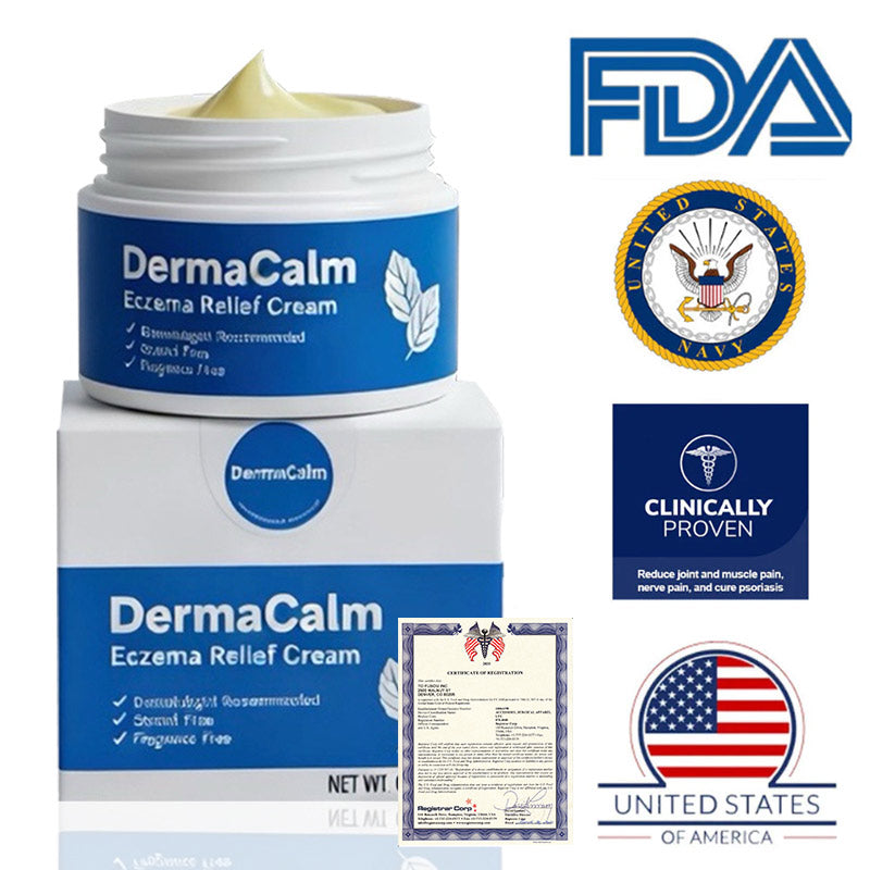 👍Official Store:DermaCalm Magnesium Herbal Intimate -Fast Relief for Psoriasis & Eczema|No-Rub, Steroid-Free,[Unisex]-Tax Free