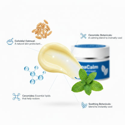 👍Official Store:DermaCalm Magnesium Herbal Intimate -Fast Relief for Psoriasis & Eczema|No-Rub, Steroid-Free,[Unisex]-Tax Free