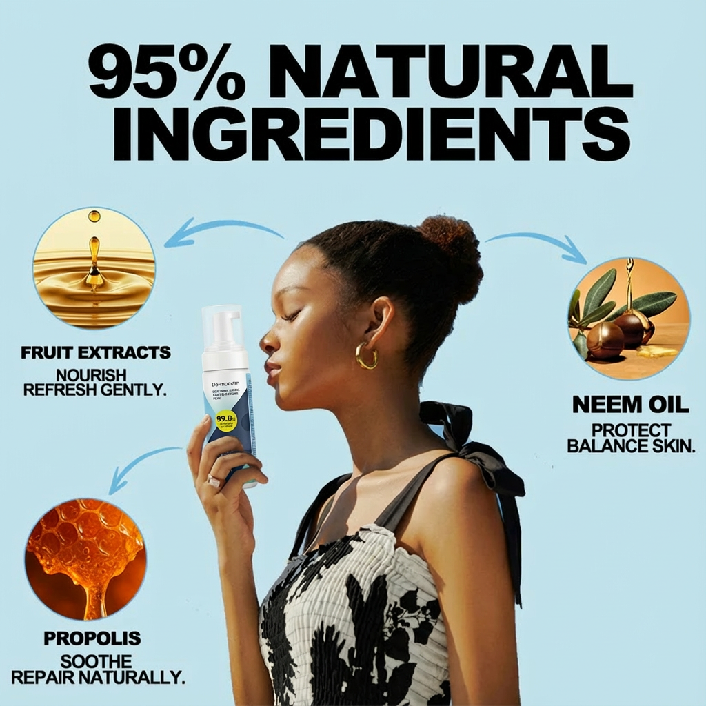 Sensitive Feminine Wash - Herbal Infused - PH Balanced Plant Based Natural Hygiene Products - 5.51 Fluid Oz