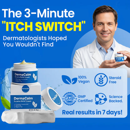 👍Official Store:DermaCalm Magnesium Herbal Intimate -Fast Relief for Psoriasis & Eczema|No-Rub, Steroid-Free,[Unisex]-Tax Free