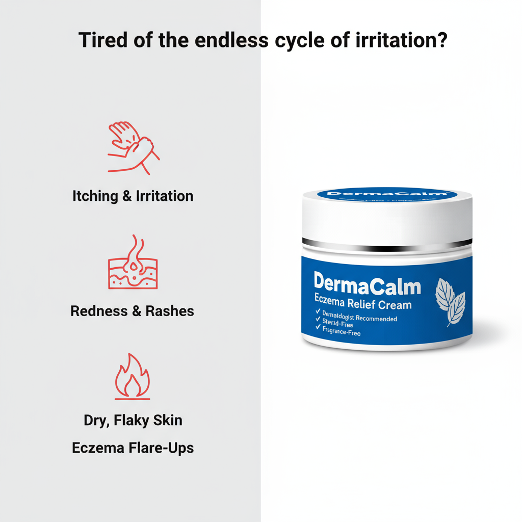 👍Official Store:DermaCalm Magnesium Herbal Intimate -Fast Relief for Psoriasis & Eczema|No-Rub, Steroid-Free,[Unisex]-Tax Free