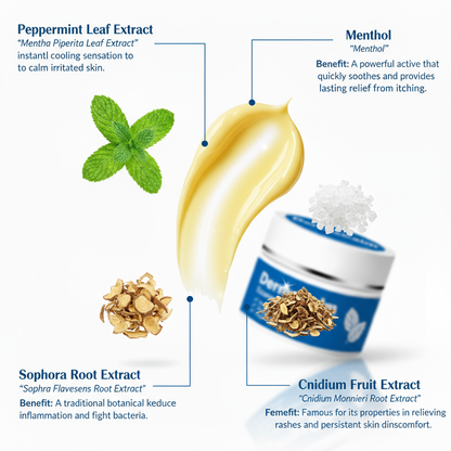 👍Official Store:DermaCalm Magnesium Herbal Intimate -Fast Relief for Psoriasis & Eczema|No-Rub, Steroid-Free,[Unisex]-Tax Free