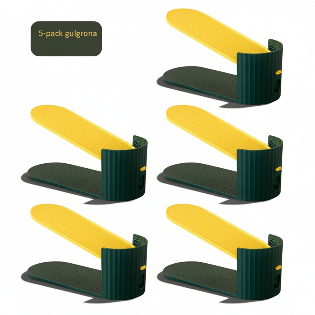 Skohållare Delbar & Justerbar – Smart Förvaringslösning