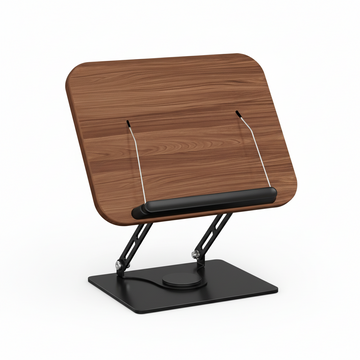 360° Roterande Läs- och Laptopställ i trä