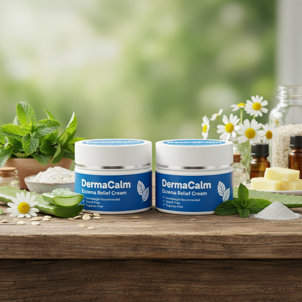 👍Official Store:DermaCalm Magnesium Herbal Intimate -Fast Relief for Psoriasis & Eczema|No-Rub, Steroid-Free,[Unisex]-Tax Free