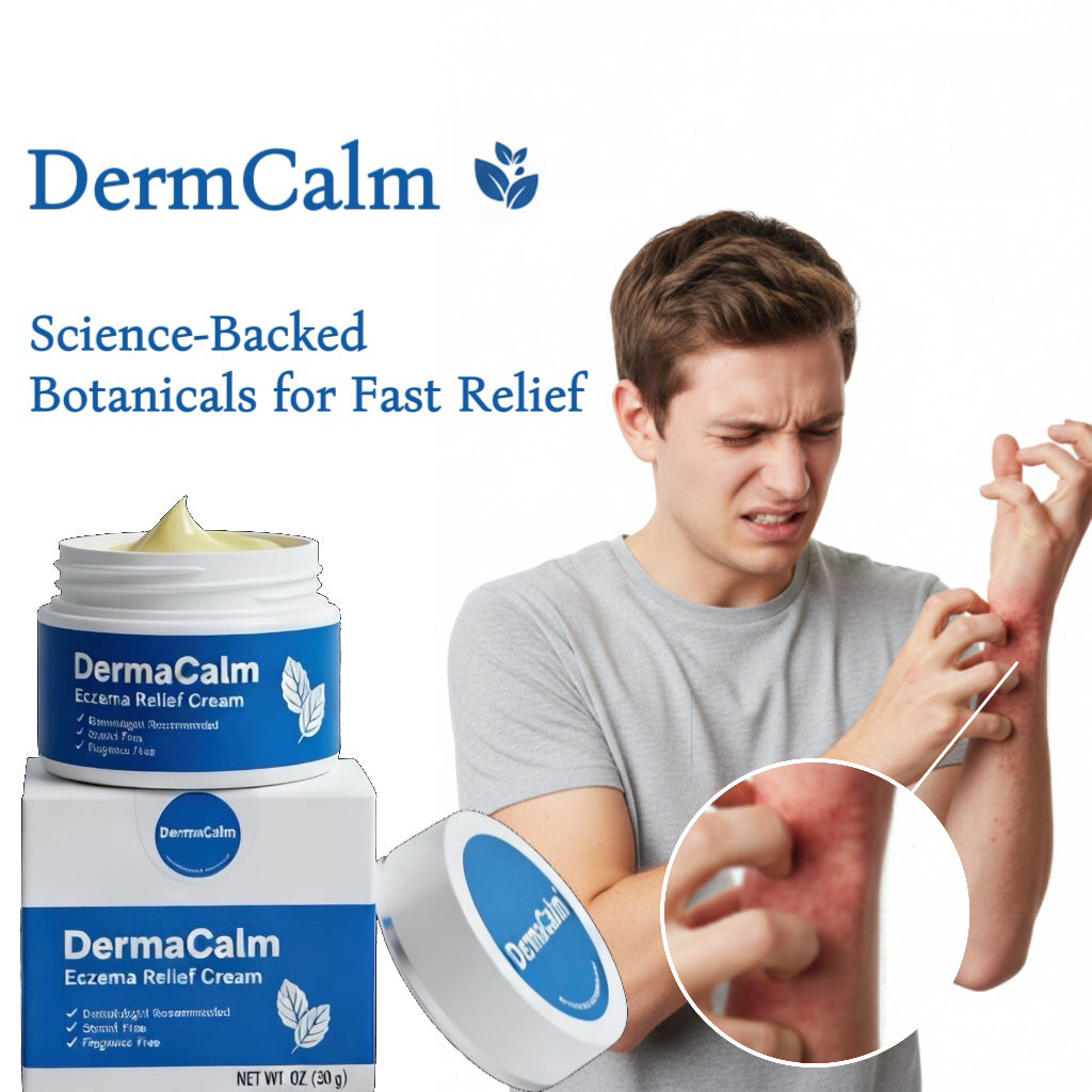 👍Official Store:DermaCalm Magnesium Herbal Intimate -Fast Relief for Psoriasis & Eczema|No-Rub, Steroid-Free,[Unisex]-Tax Free