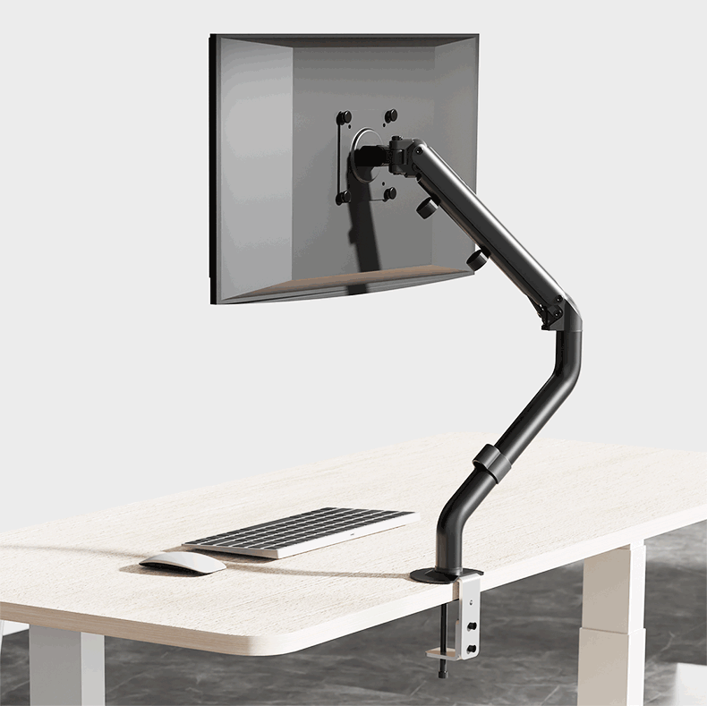 Mekanisk bildskärmsarm – Justerbar gasfjäderarm