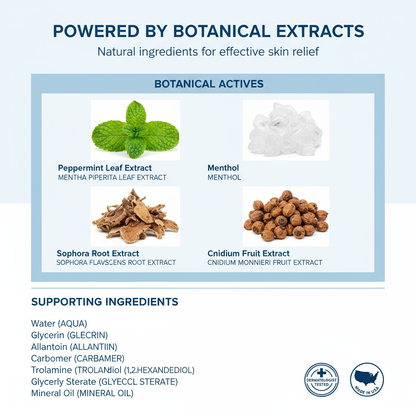 👍Official Store:DermaCalm Magnesium Herbal Intimate -Fast Relief for Psoriasis & Eczema|No-Rub, Steroid-Free,[Unisex]-Tax Free