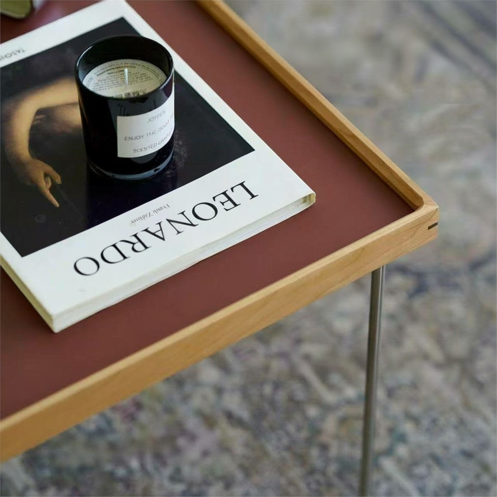 Färgglad fyrkantig soffbord – Modern och hållbar design