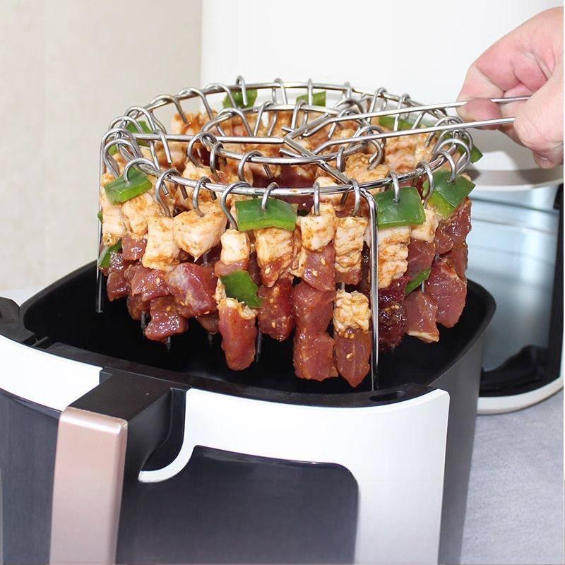 Grillställ för Airfryer – Rostfritt Stål