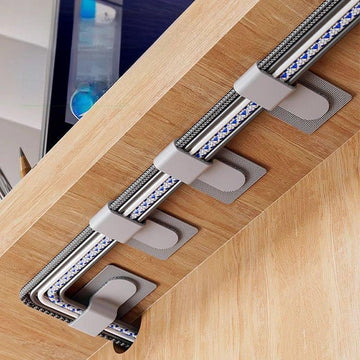 Kabelhållare med kardborre &amp; 3M självhäftande baksida