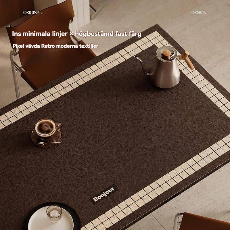 Mosaik-inspirerad skrivbords-/bordsunderlägg