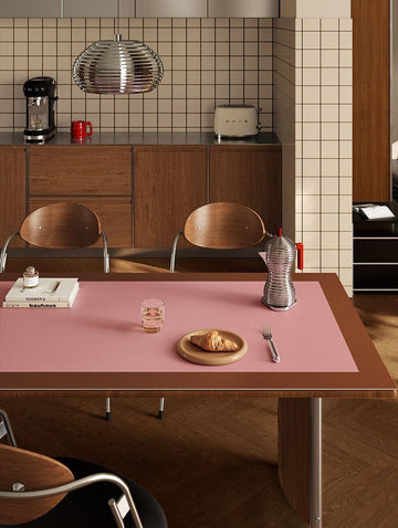 Miljövänlig läderbordstablett – Mocha Mousse