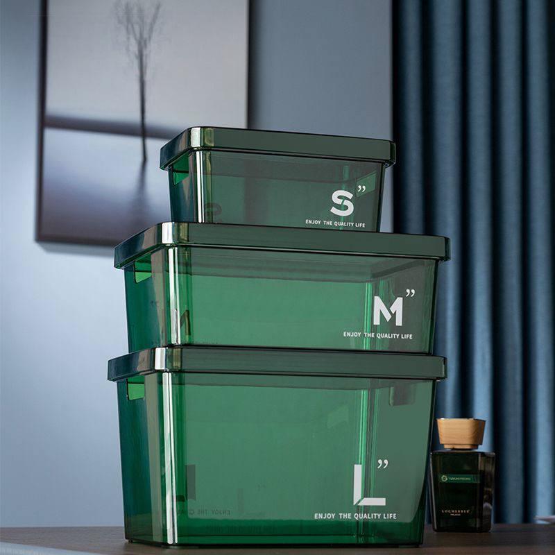 Transparent multifunktionell förvaringslåda – ny design