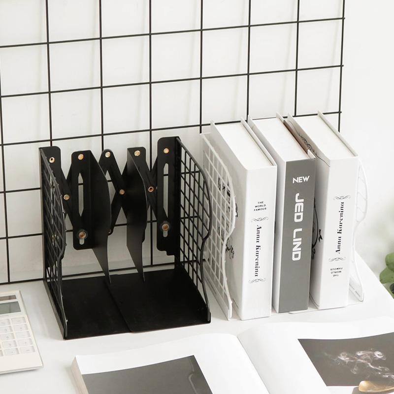 Metall hopfällbart dokumentställ – Justerbart bokstöd för kontor och hem