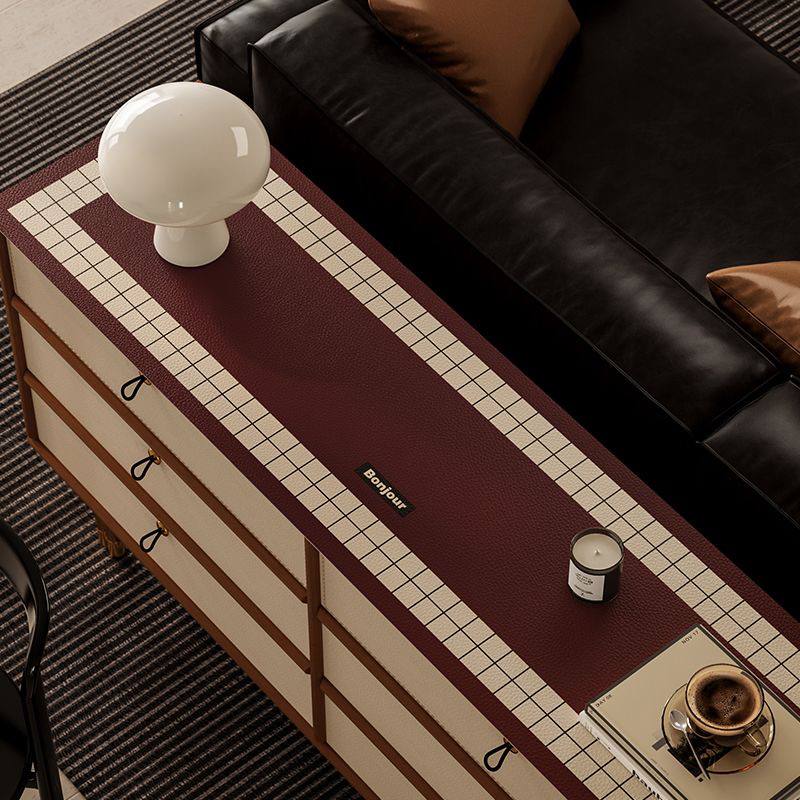 Rektangulärt bordsunderlägg – Modern mosaikdesign