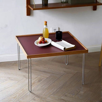 Färgglad fyrkantig soffbord – Modern och hållbar design