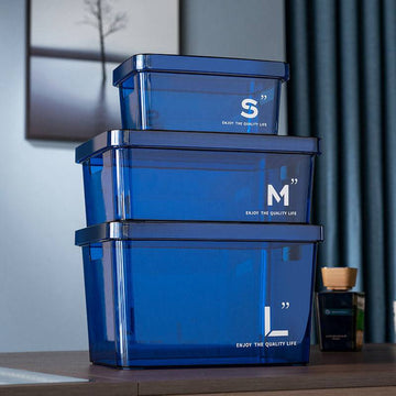 Transparent multifunktionell förvaringslåda – ny design