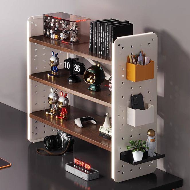 Bordshylla med flera lager – praktisk och stabil